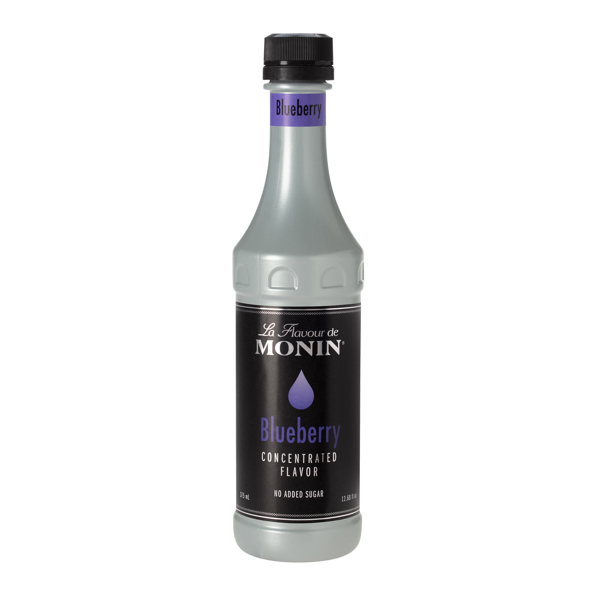 Beverage Syrup, Blueberry Concentrate, Plastic,4 - 375 ML
