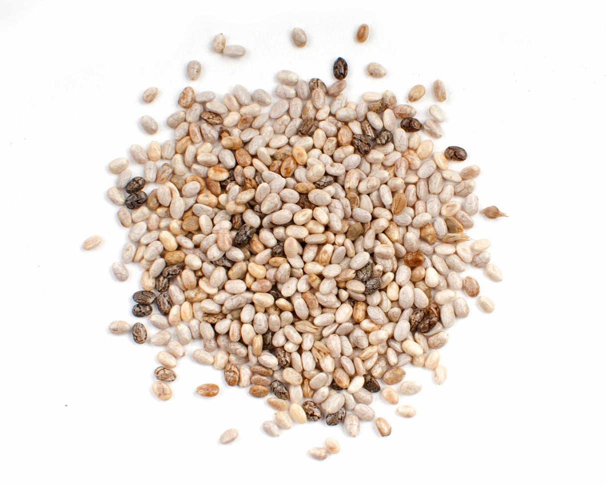 Seeds, White Chia, Organic, Bag in Box,1 - 10 POUND