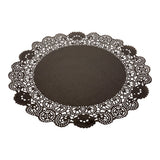 Doilies, Lace, 12 Inch, Paper, Black,1 - 100 COUNT