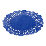 Doilies, Lace, 6 Inch, Paper, Navy Blue,1 - 100 COUNT