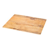 Serving Board, Voga Countryside, 12.5 x 10.25 x 0.5 Inch, Brown Faux Wood, Melamine, Rectangular,1 - 1 EACH