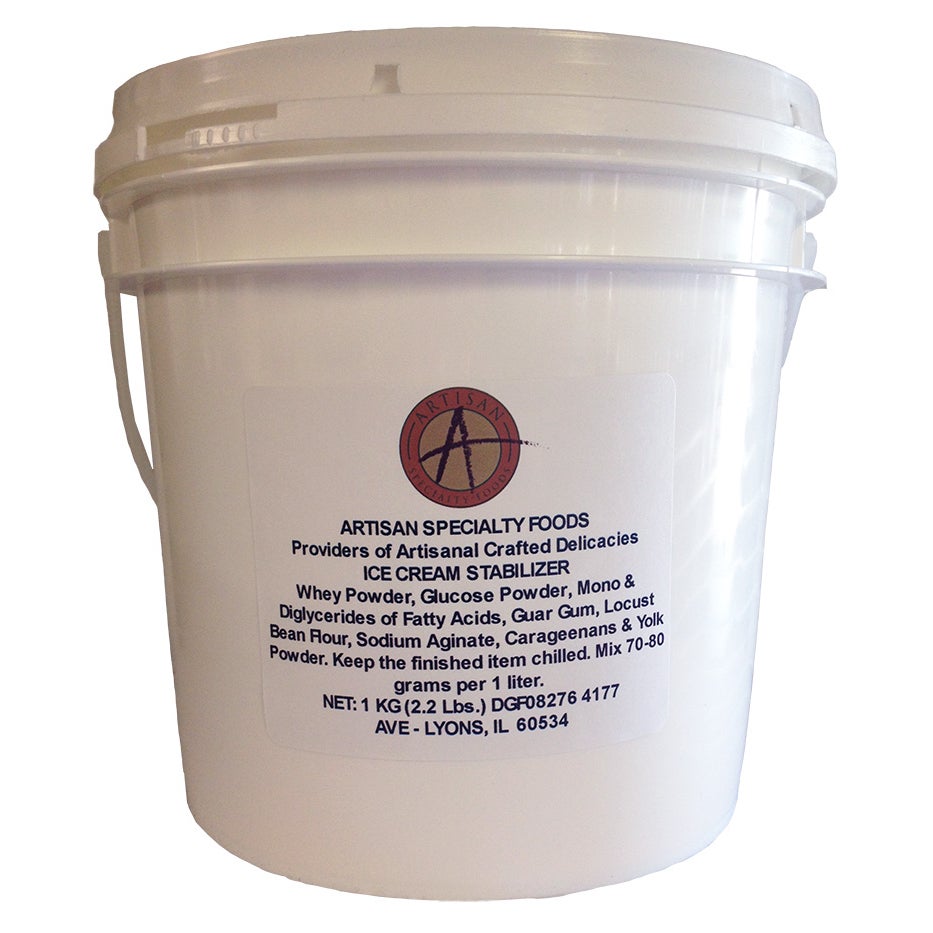 Stabilizer, Ice Cream, Shelf Stable,1 - 2.2 POUND