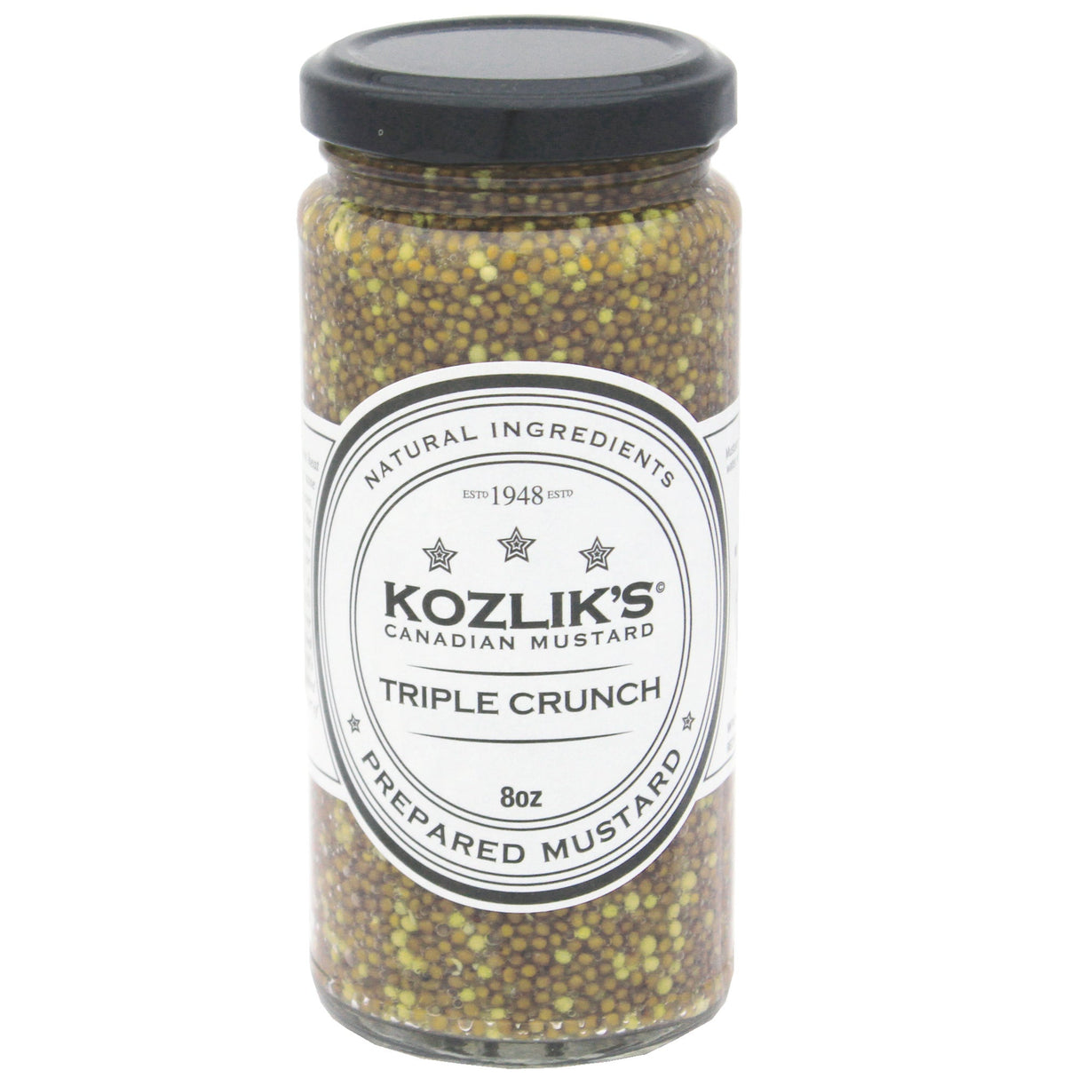 Mustard, Triple Crunch,6 - 8 OUNCE