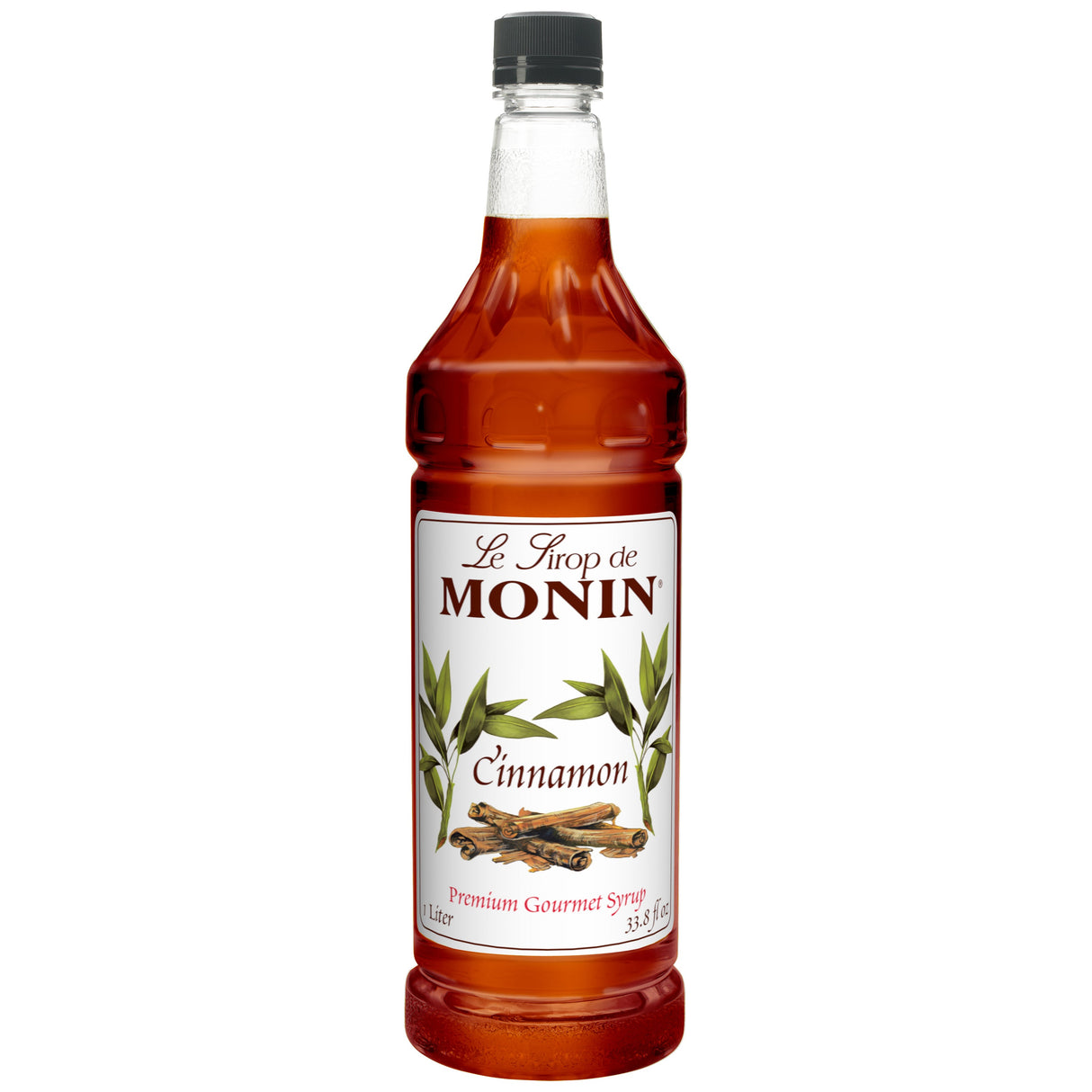 Beverage Syrup, Cinnamon, Plastic,4 - 1 LITER