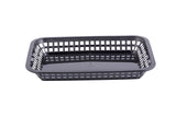 Baskets, Serving, Grande, Rectangular, Black, Plastic,3 - 12 COUNT