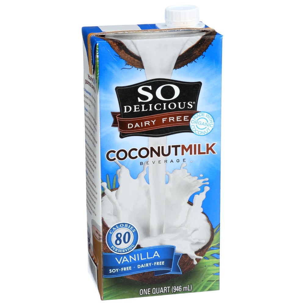 Milk, Coconut, Vanilla,12 - 1 QUART