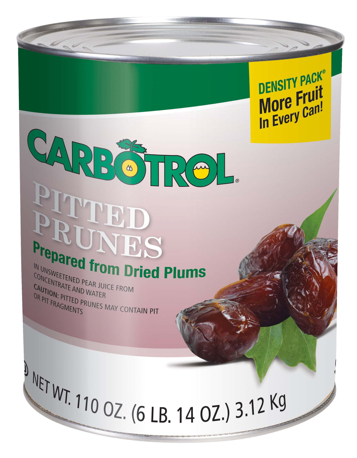 Prunes, Pitted, in Juice, #10,3 - 110 OUNCE