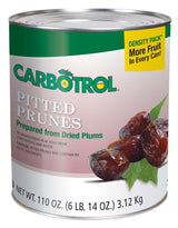 Prunes, Pitted, in Juice, #10,3 - 110 OUNCE