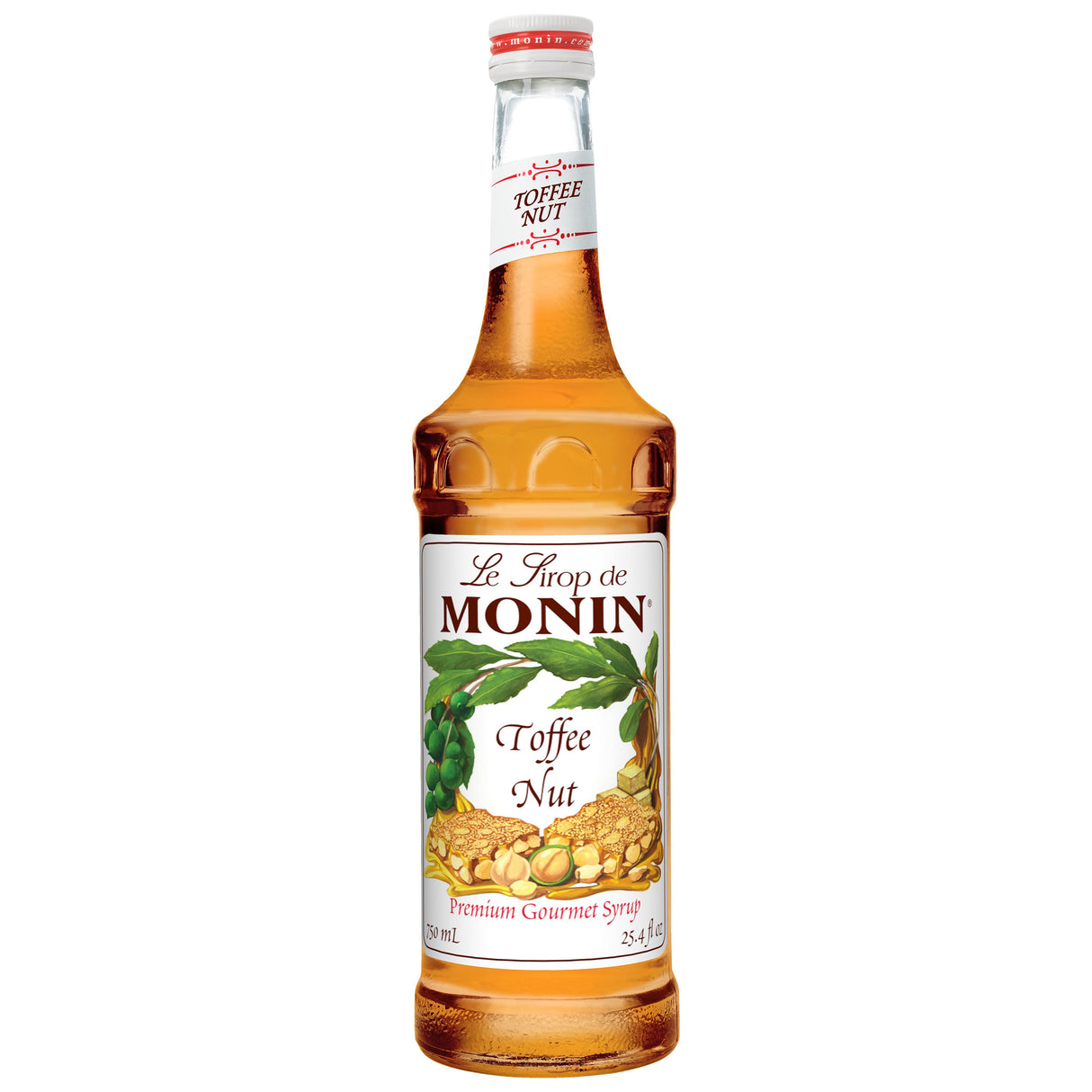 Beverage Syrup, Toffee Nut, Glass,12 - 750 ML