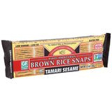 Snaps, Brown Rice, Tamai Sesame,12 - 3.5 OUNCE