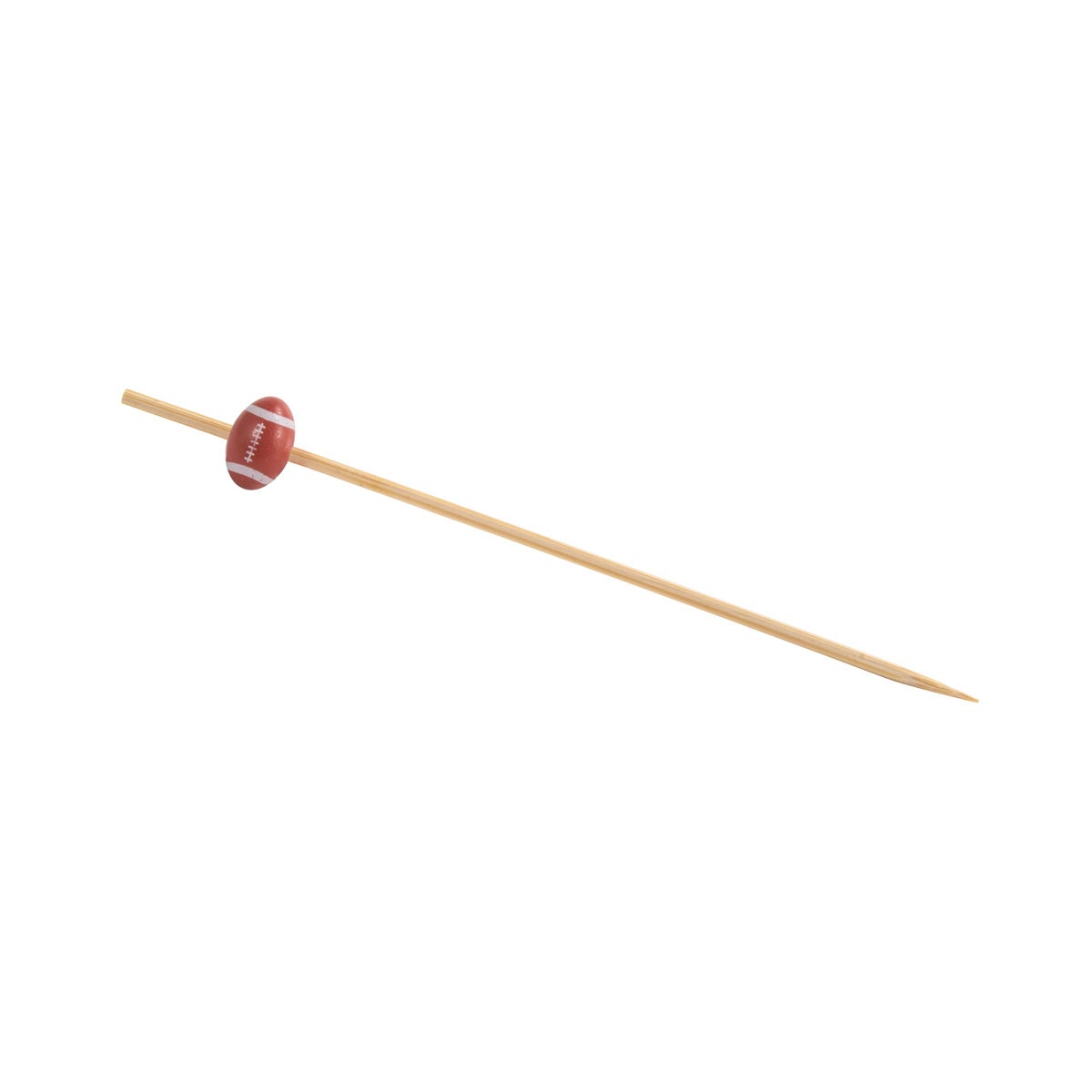 Picks, Wood, 4.5 Inch, Football,6 - 100 COUNT