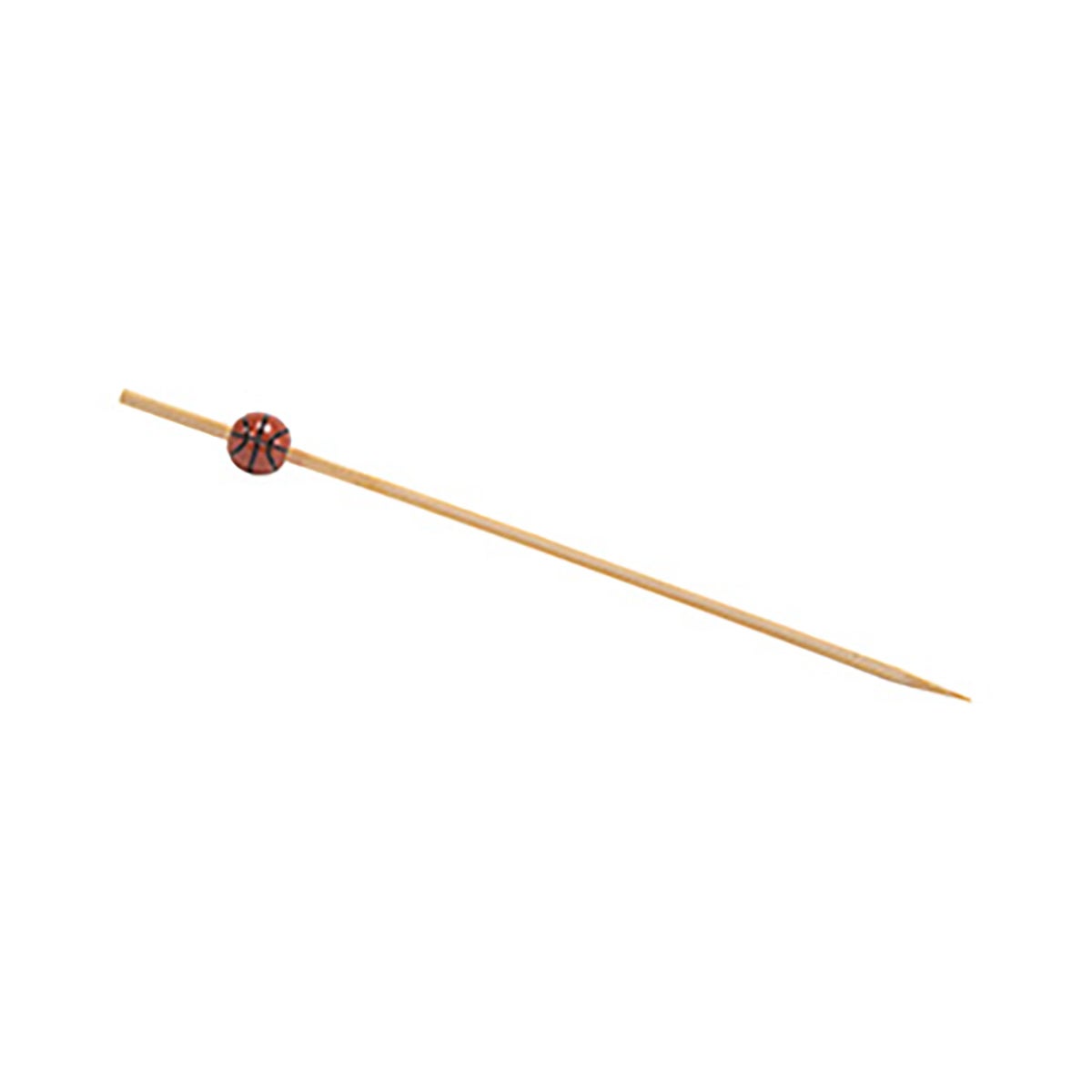 Picks, Wood, 4.5 Inch, Basketball,6 - 100 COUNT