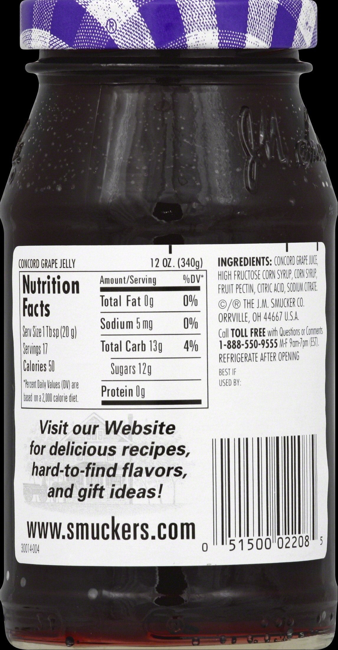 Jelly, Concord Grape,12 - 12 OUNCE