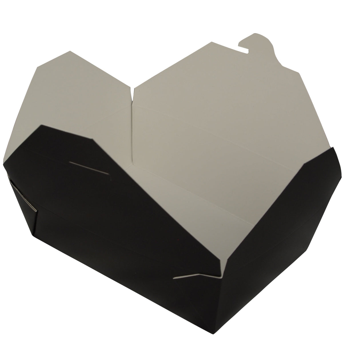 Containers, Food, #3, Paper, Black,4 - 50 COUNT