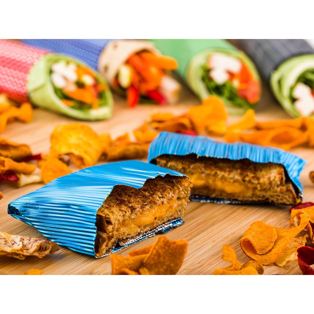 Wraps, Basket, 12 x 12 Inch, Foil, Electric Blue, 12 Linear Inch,1 - 500 COUNT