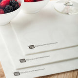 Napkins, Vintage, White, 16 x 16 Inch, 16 Linear Inch,1 - 600 COUNT