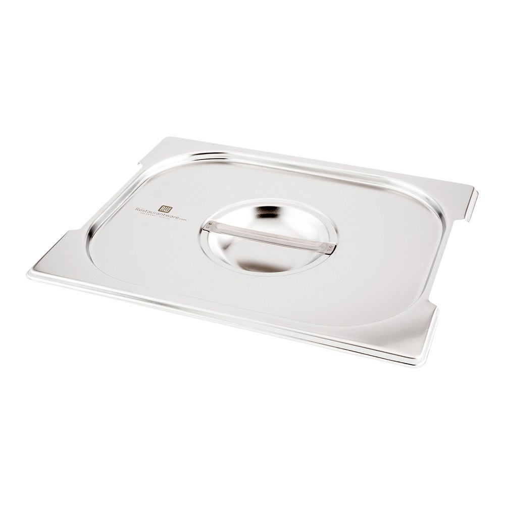 Cover, Stainless Steel, for Half-Size Steam Table Pan,1 - 1 COUNT