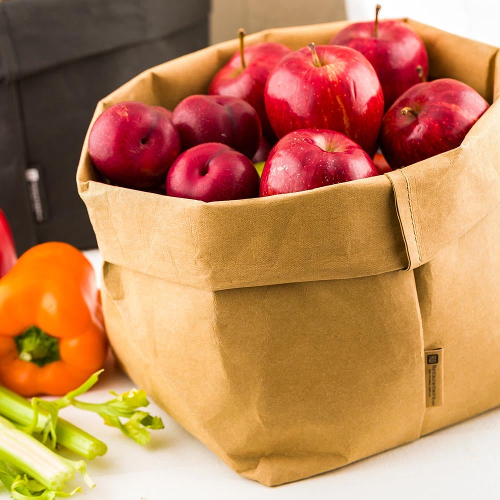 Bag, Washable, 7.9 x 9.8 Inch, Paper, Kraft,1 - 1 COUNT