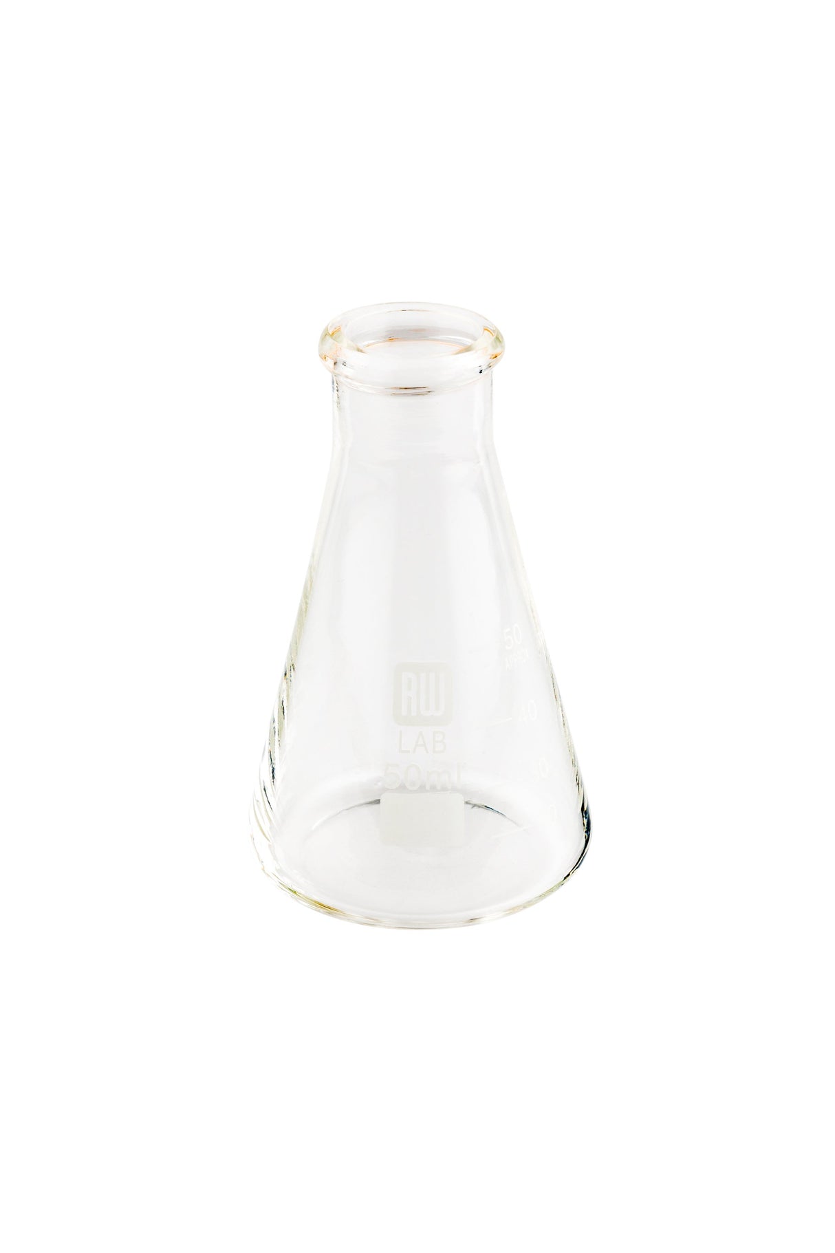 Flasks, Borosilicate Glass, 50 Mililiters, 50 Milliliter,10 - 1 EACH