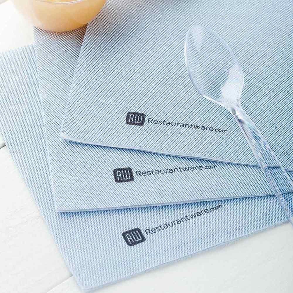 Napkins, Blue Denim, 16 x 16 Inch, 16 Linear Inch,1 - 600 COUNT