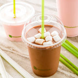 Straws, 8.3 Inch, Plastic, Green, Paper Wrapped, PLA,1 - 2000 COUNT