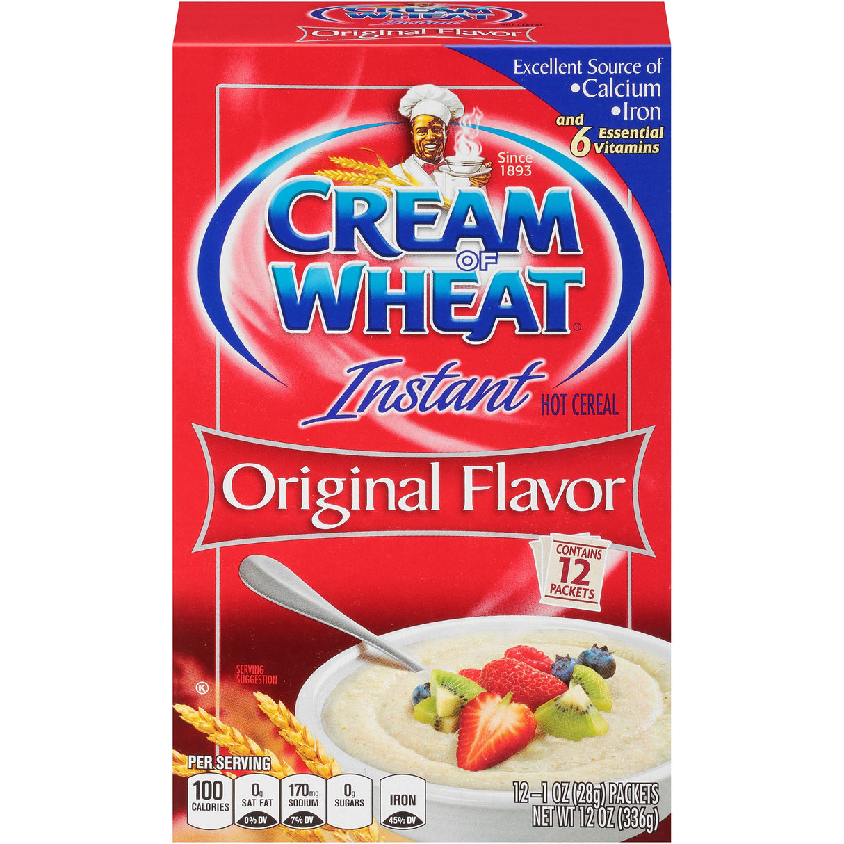 Cream of Wheat, Instant, Original,12 - 12 OUNCE