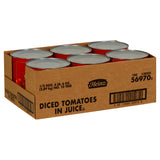 Tomatoes, Diced, with Juice,6 - 102 OUNCE