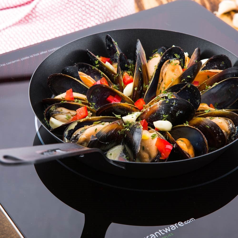 Pan, Fry, 8 Inch, Nonstick, Carbon Steel, 8 Linear Inch,1 - 1 COUNT