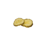 Pickles, Dill, Crinkle Cut Slices, 0.18 Inch,1 - 5 GALLON