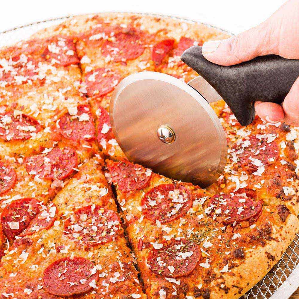 Gloves, Pizza, 4 Inch, Stainless Steel, with Black Plastic Handle,1 - 1 COUNT