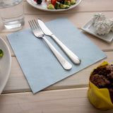 Napkins, Celeste Denim, 16 x 16 Inch, 16 Linear Inch,1 - 600 COUNT
