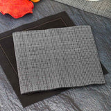 Napkins, Cocktail, 2 Ply, Black with White Threads, 8 x 8 Inch, 8 Linear Inch,1 - 4800 COUNT