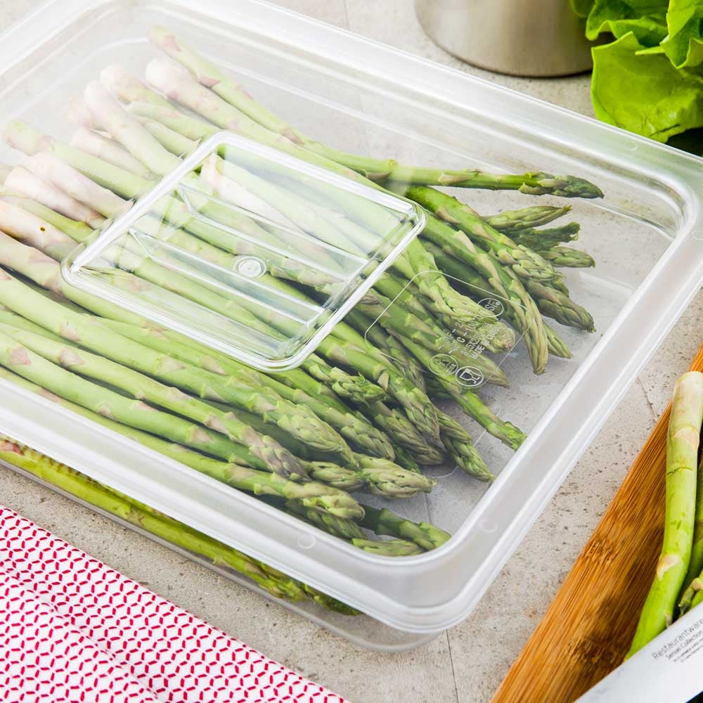 Lid, Clear, Plastic, for Half-Size Food Container,1 - 1 COUNT