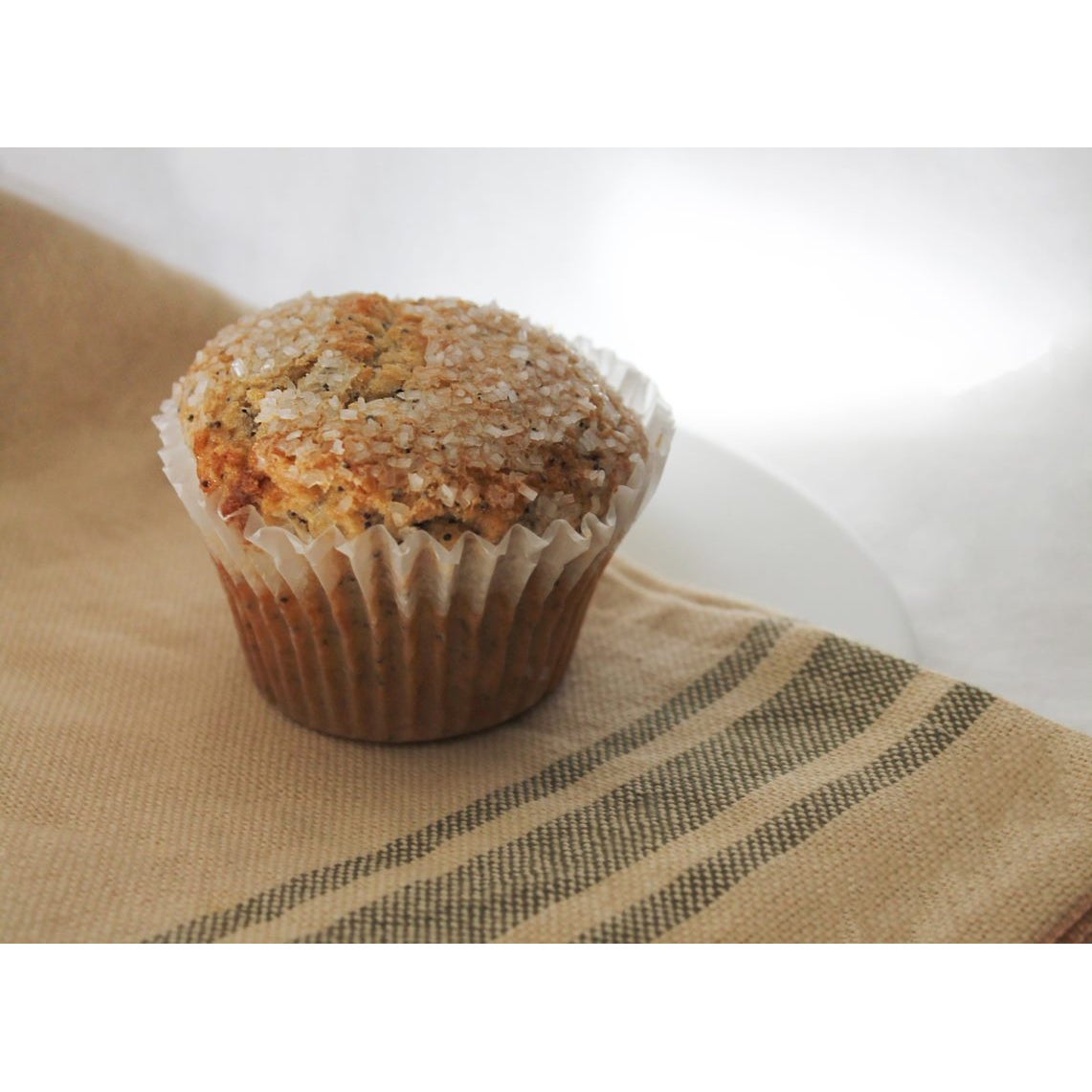 Muffins, Lemon Poppyseed, Fully Baked, Refrigerated, Individually Wraped, Gluten Free,12 - 4.5 OUNCE