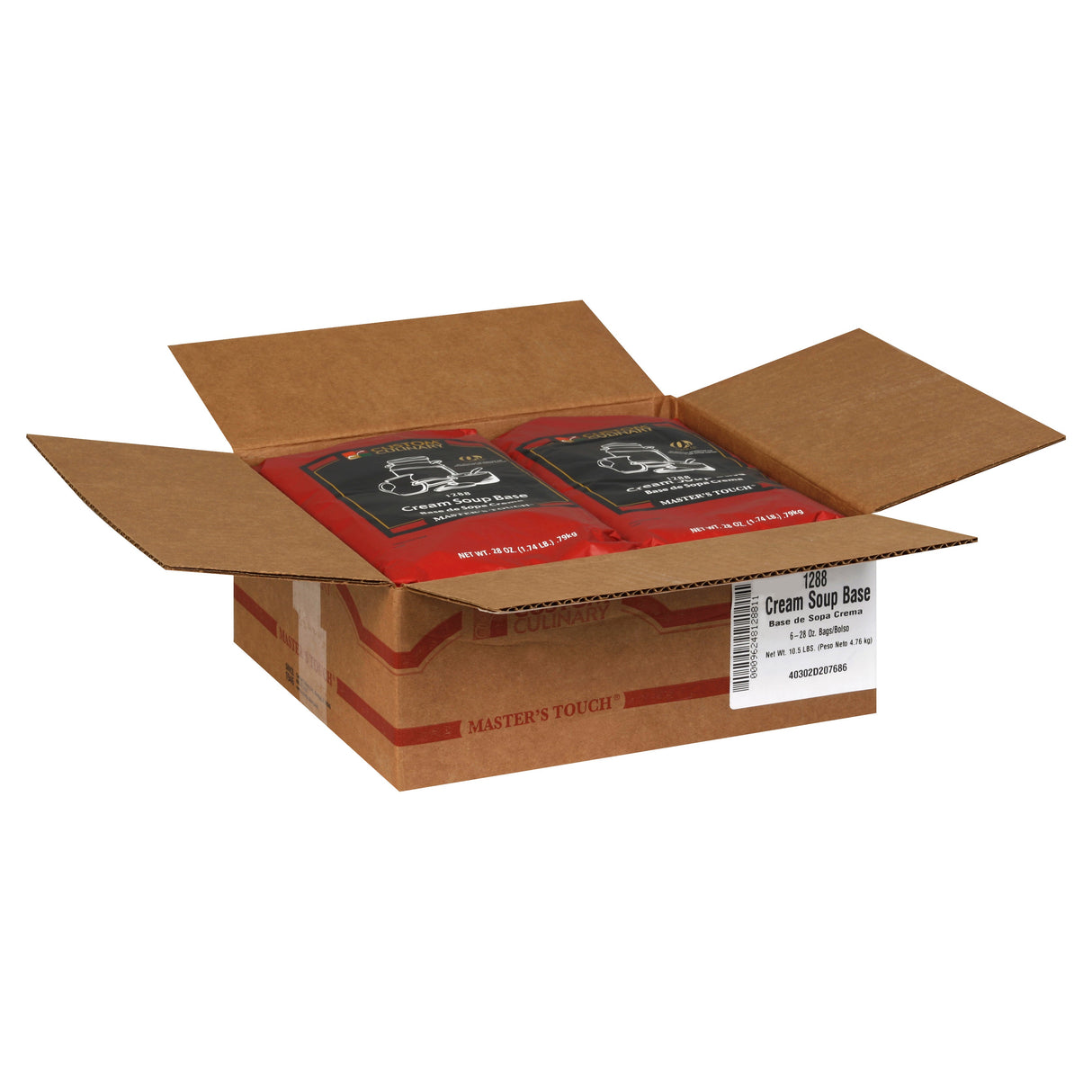 Base Mix, Cream Soup, Shelf Stable,6 - 28 OUNCE