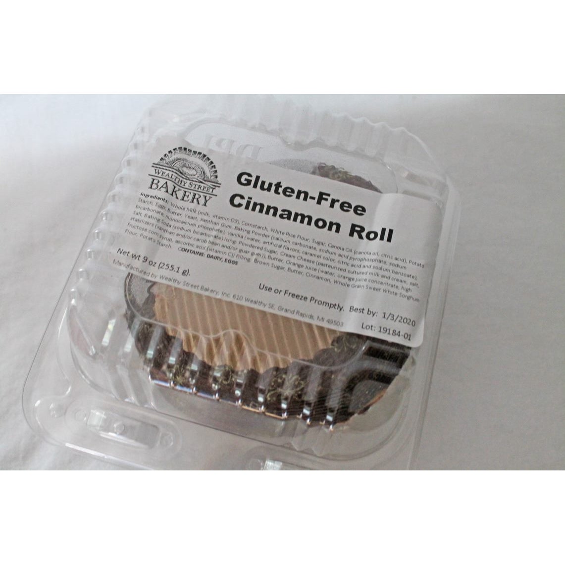 Rolls, Cinnamon, Refrigerated, Individually Wrapped, Gluten Free,24 - 9 OUNCE