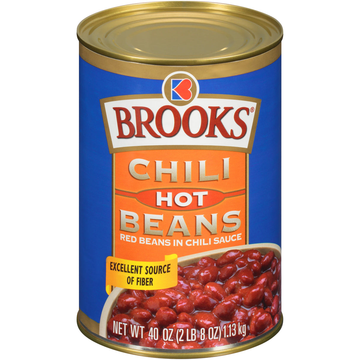 Beans, Red, Hot, in Chili Sauce,12 - 40 OUNCE