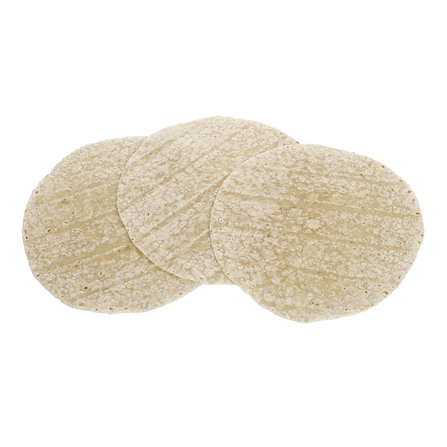 Tortillas, Flour, 10 Inch, Ready to Fry, Shelf Stable, 10 Linear Inch,16 - 12 COUNT