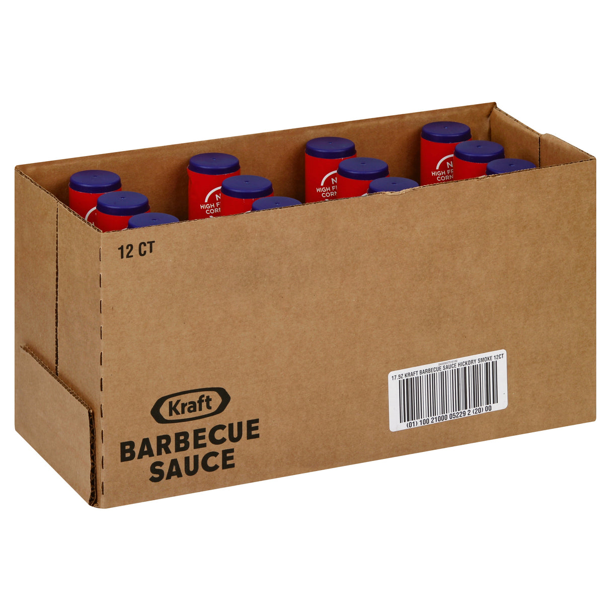 Sauce, Barbecue, Hickory Smoke, Shelf-Stable,12 - 17.5 OUNCE
