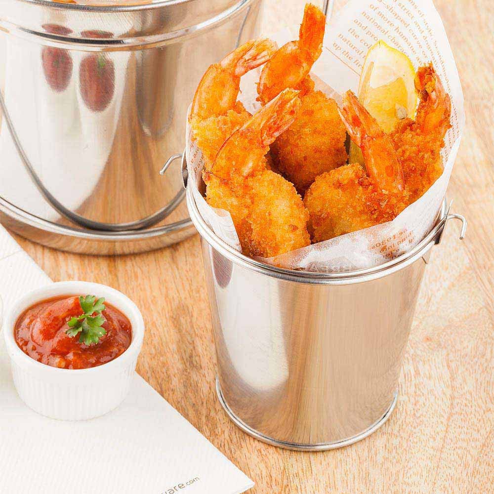 Pail, Mini, 12 Ounce, Stainless Steel, 12 Ounce,1 - 1 COUNT