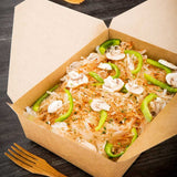 Container, Take-Out, 71 Ounce #3, Paper, Kraft, 71 Ounce,1 - 200 COUNT