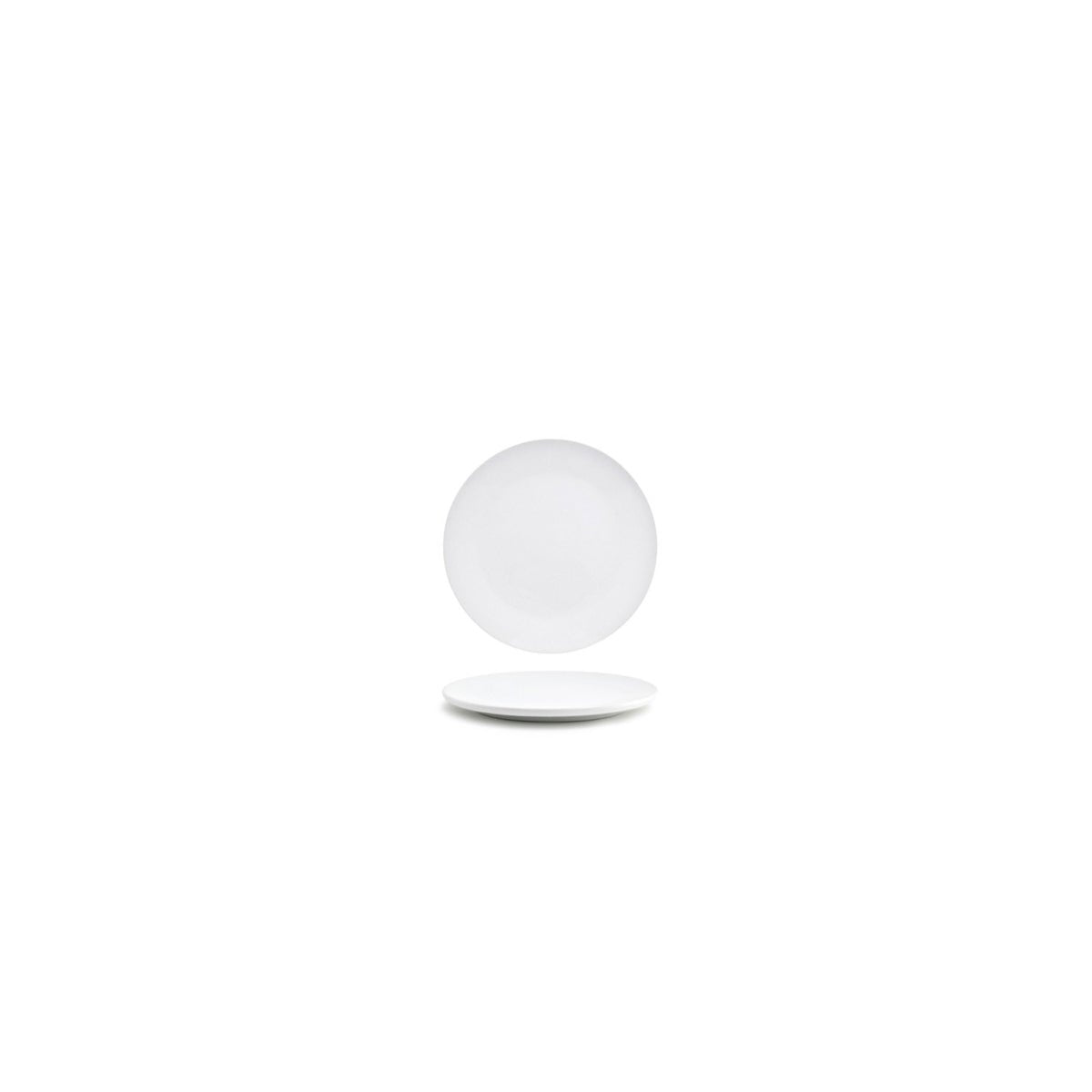 Plates, Canvas, 5 Inch, White, Undecorated,12 - 1 EACH