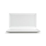 Plates, 13 x 7 Inch, White, Rectangular,4 - 1 COUNT