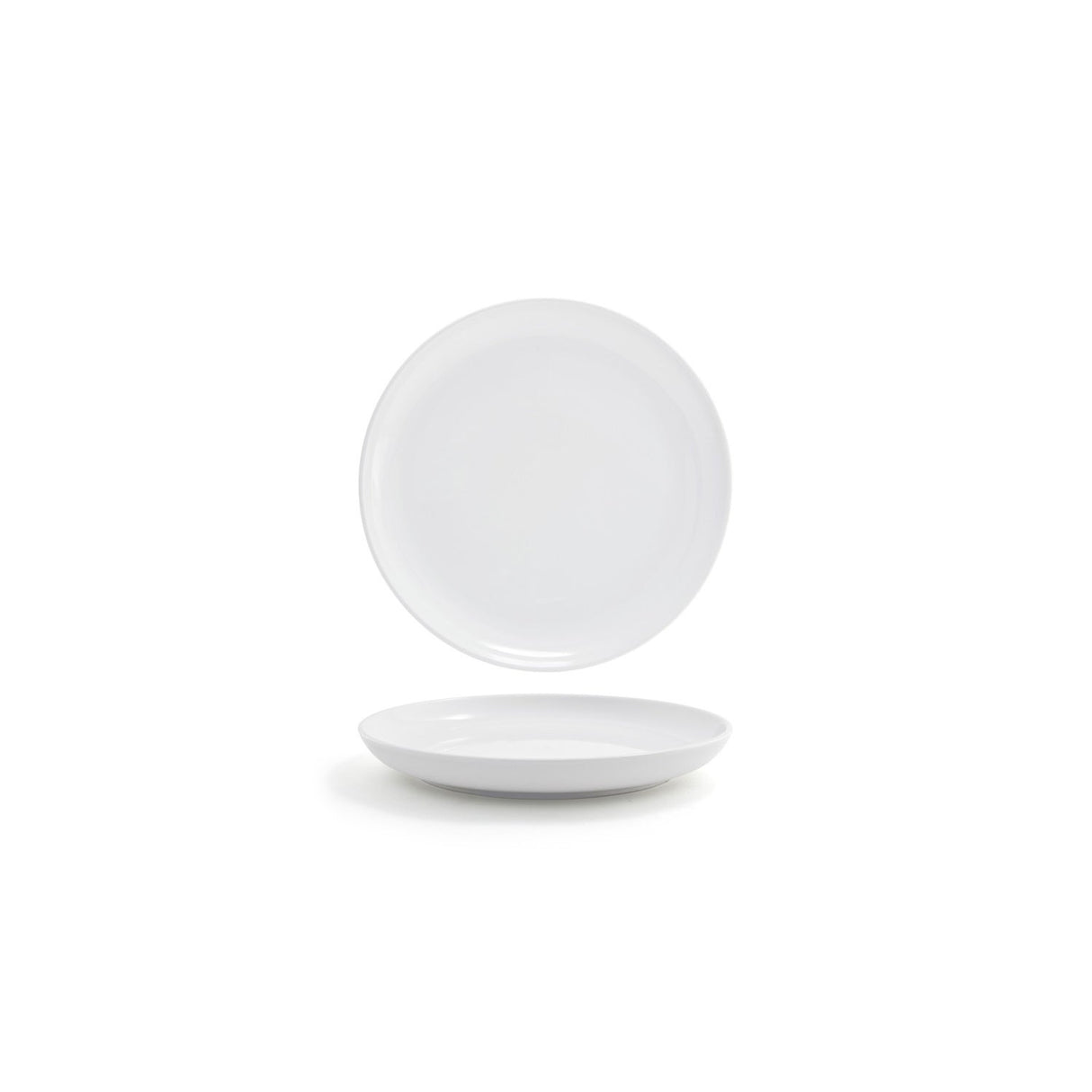 Plates, Porcelain, 10.5 Inch, White, Round,4 - 1 COUNT