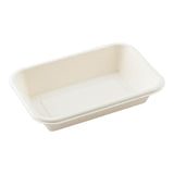 Containers, Pulp Tek 16 Ounce 7 x 4.5 x 1.5 Inch, Sugarcane, White, Rectangular,1 - 100 COUNT