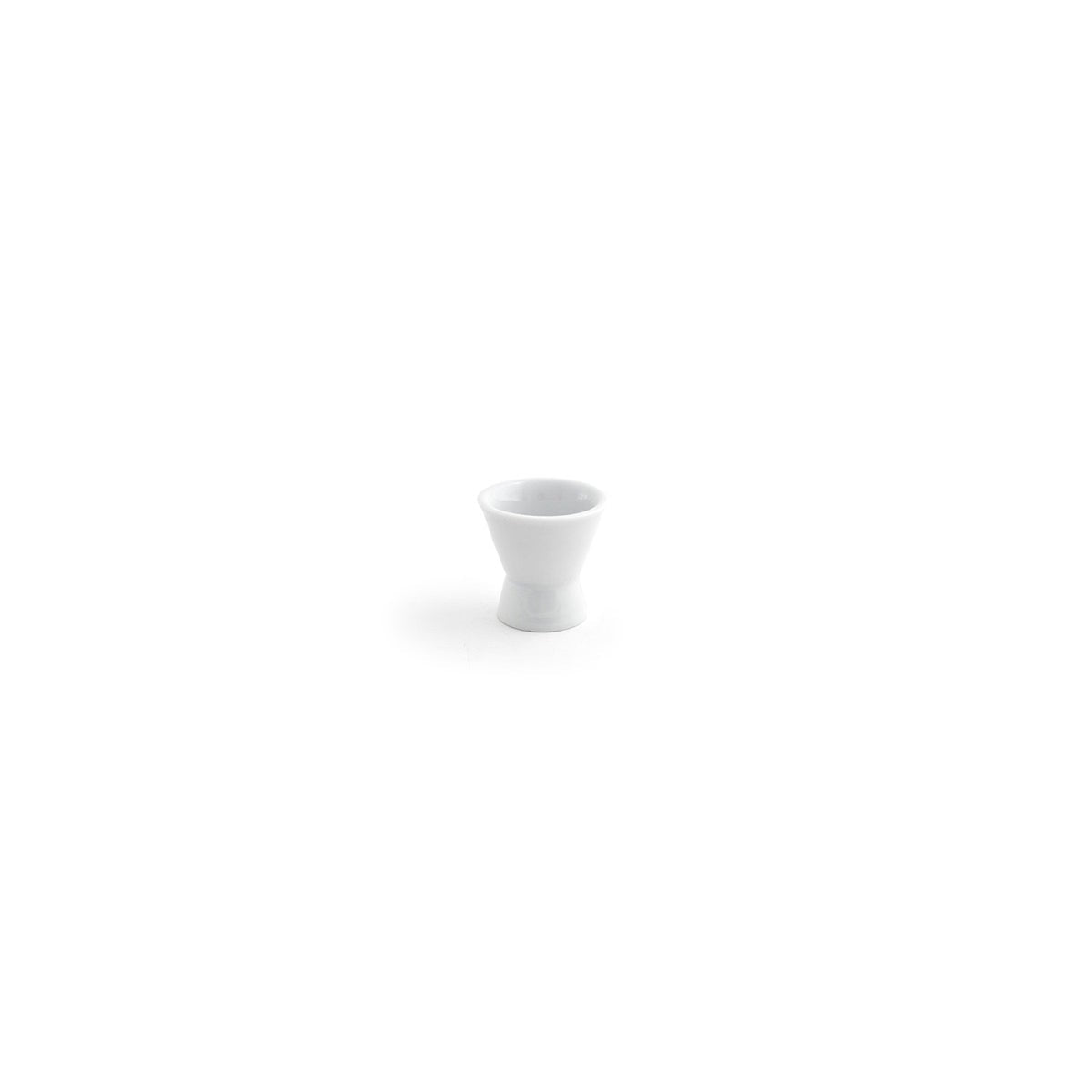 Cups, Footed, Porcelain, 1 Ounce, 1.75 Inch, White,12 - 1 EACH