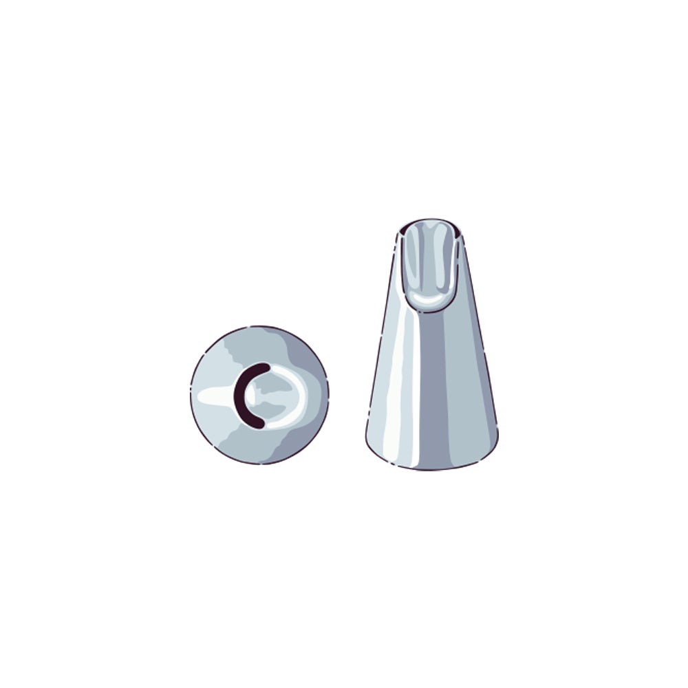 Piping Tip, Specialty, Stainless Steel, #79, 0.75 x 0.75 x 1 Inch,1 - 1 EACH
