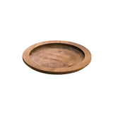 Underliners, Round, Wood, 11.25 Inch, Walnut Stain, Fits L7OGH3,6 - 1 EACH