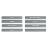 Labels, Salad Dressing Carafe, 5.25 x 0.75 Inch,1 - 8 COUNT