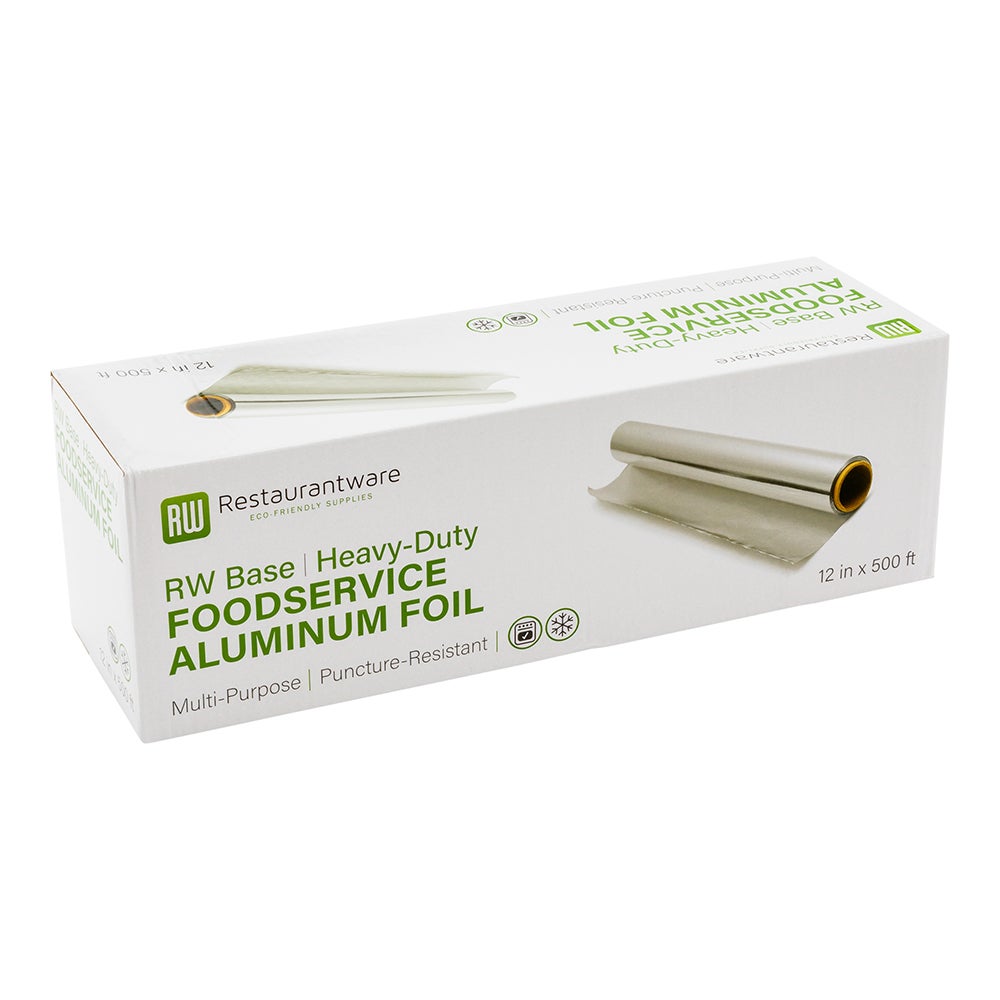 Foil Roll, Heavy-Duty, 12 Inch, Silver, in Cutter Box,1 - 1 EACH